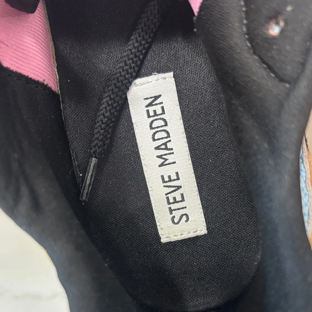 Steve Madden Multi-Color Leopard Mesh Sneaker